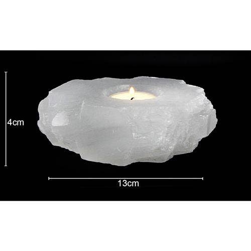 Seleniet Theelichthouder 13 x 4 cm