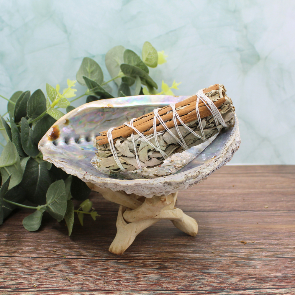 Witte Salie & Kaneel Smudge Stick 10cm
