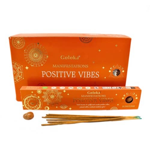 Goloka Manifestatie Positieve Vibes Edelsteen Wierook