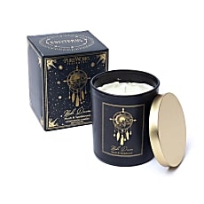 Manifestatiekaars Boho Dreams in glas met deksel