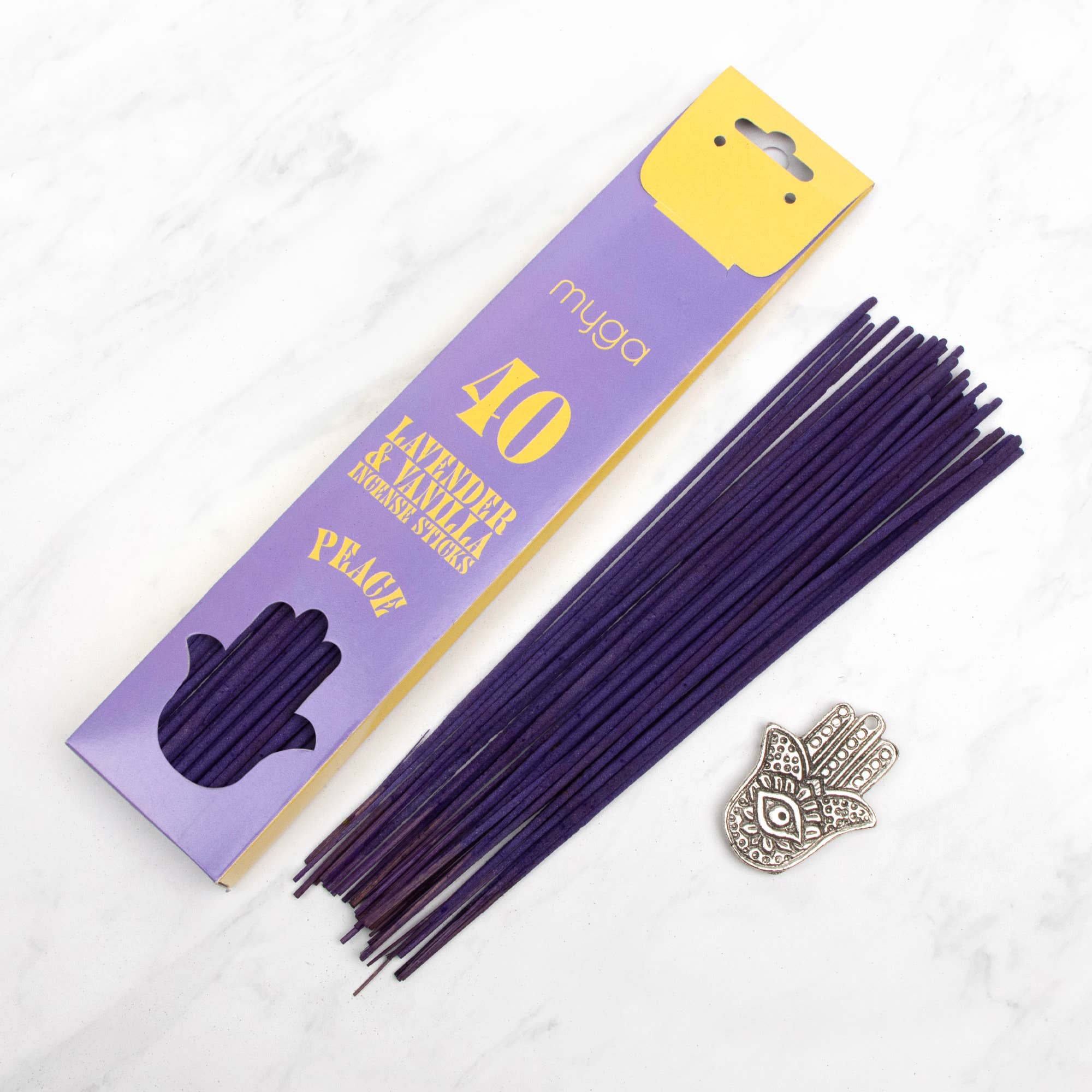 Spirit Wierook Stickset — 4 unieke geuren met hamsahouder