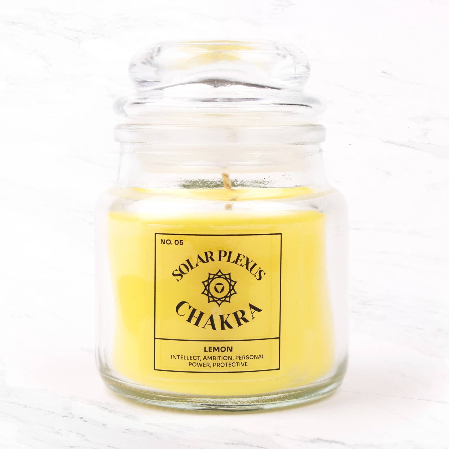 Zeven chakra kaarsen: Keel - Eucalyptus geur