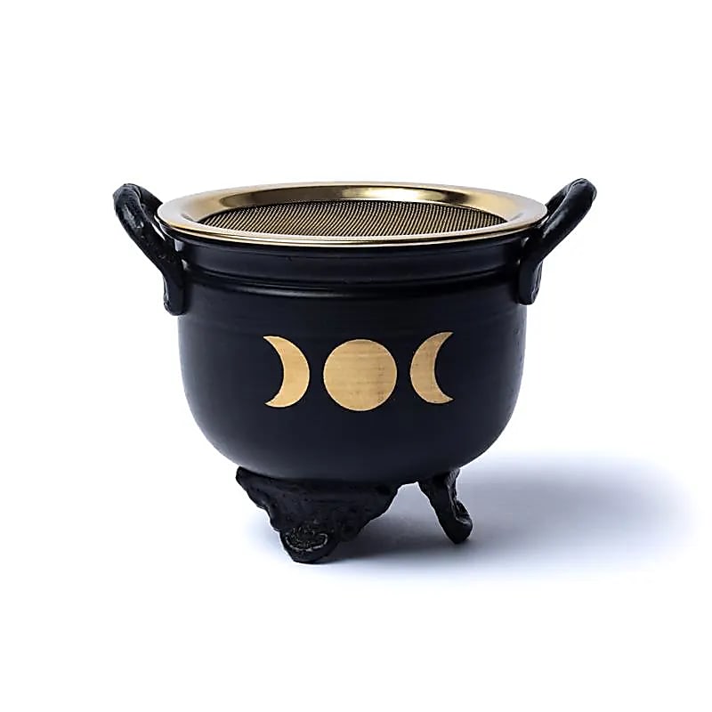 Cauldron (heksenketel) maanfasen met zeef