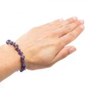 Edelsteen Splitarmband Amethist