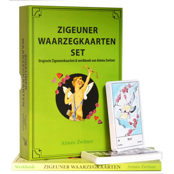 Zigeuner Lenormand waarzegkaarten set. Nederlandse taal.