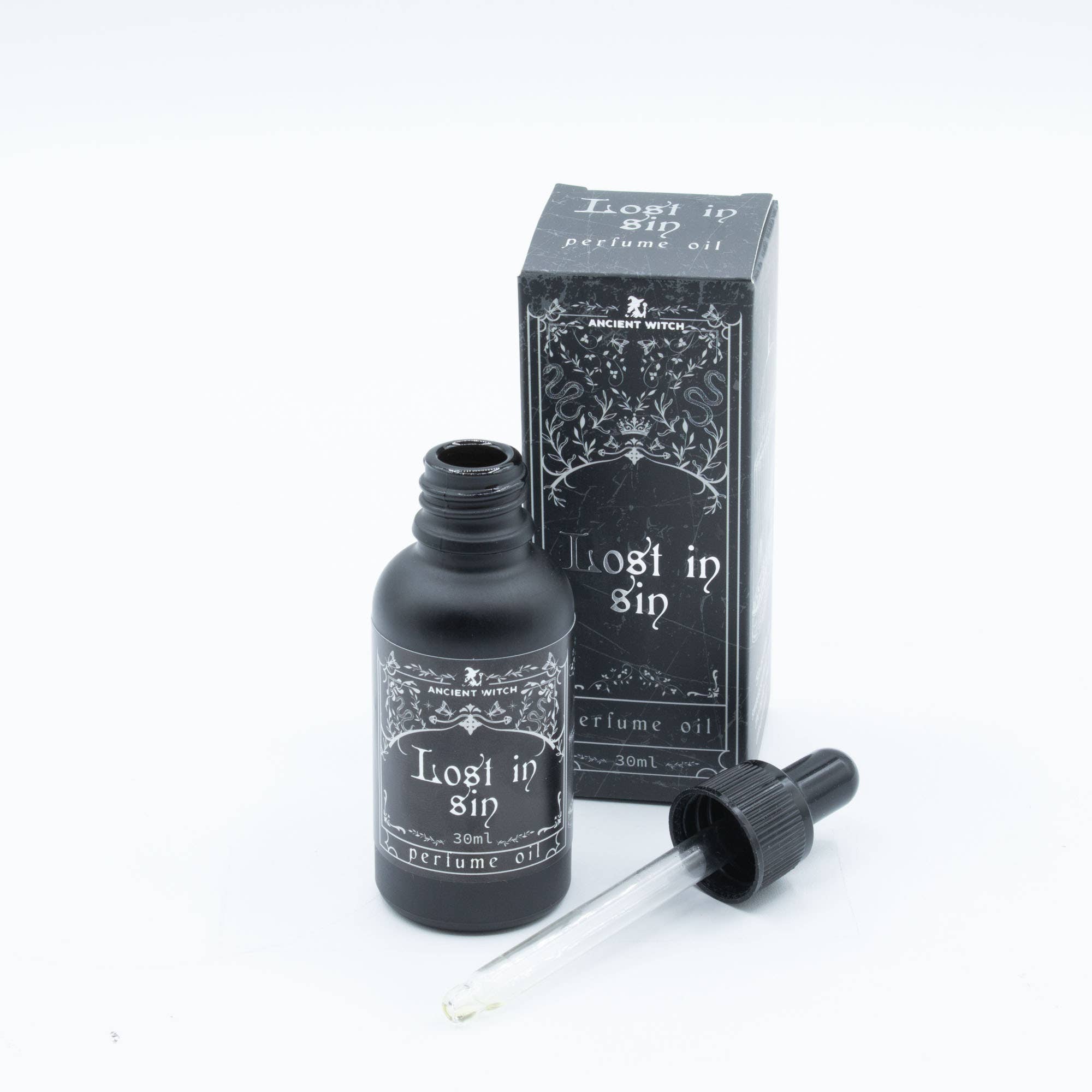3x Geparfumeerde olie van Ancient Witch - Verloren in de zonde