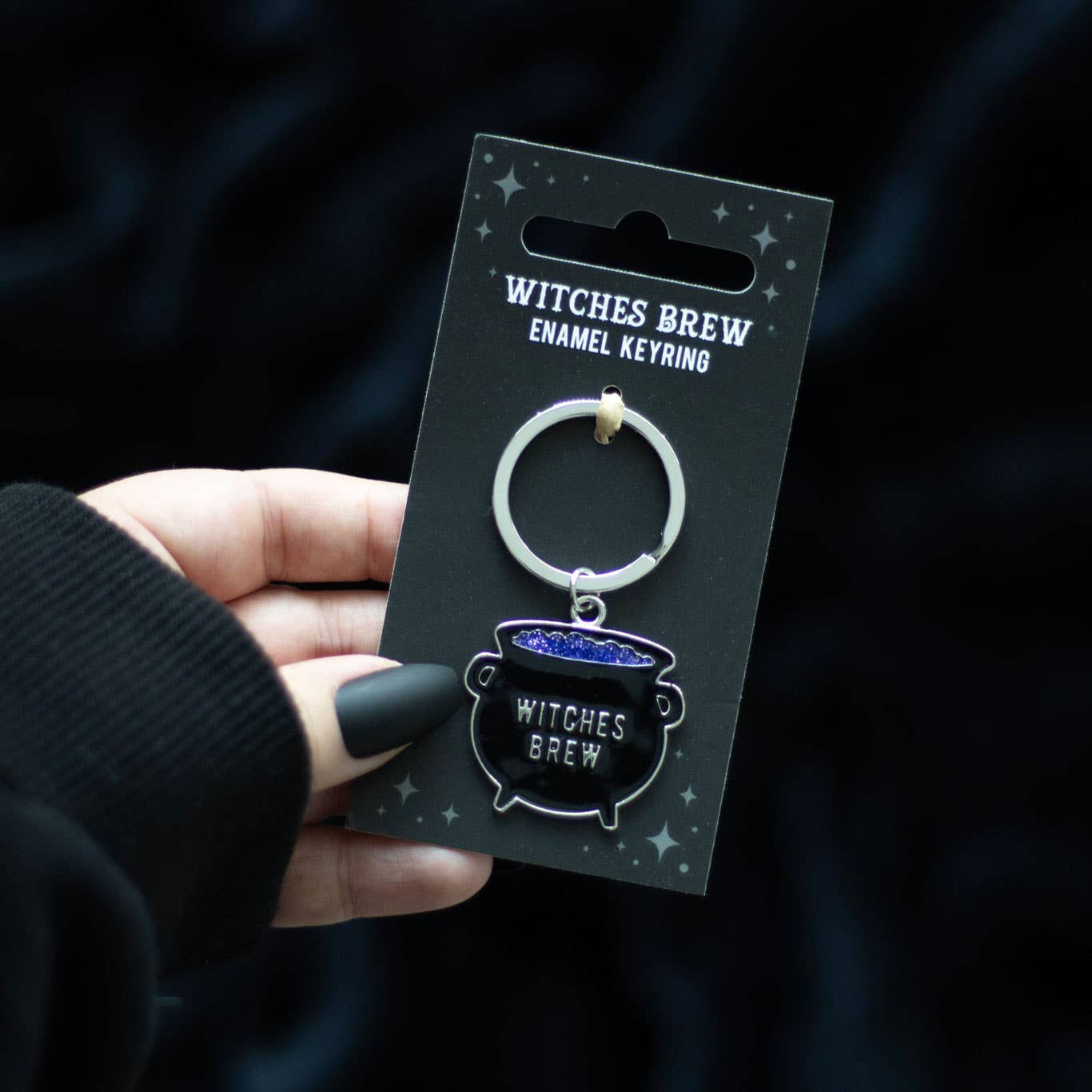 Gothic Witches Brew Cauldron sleutelhanger