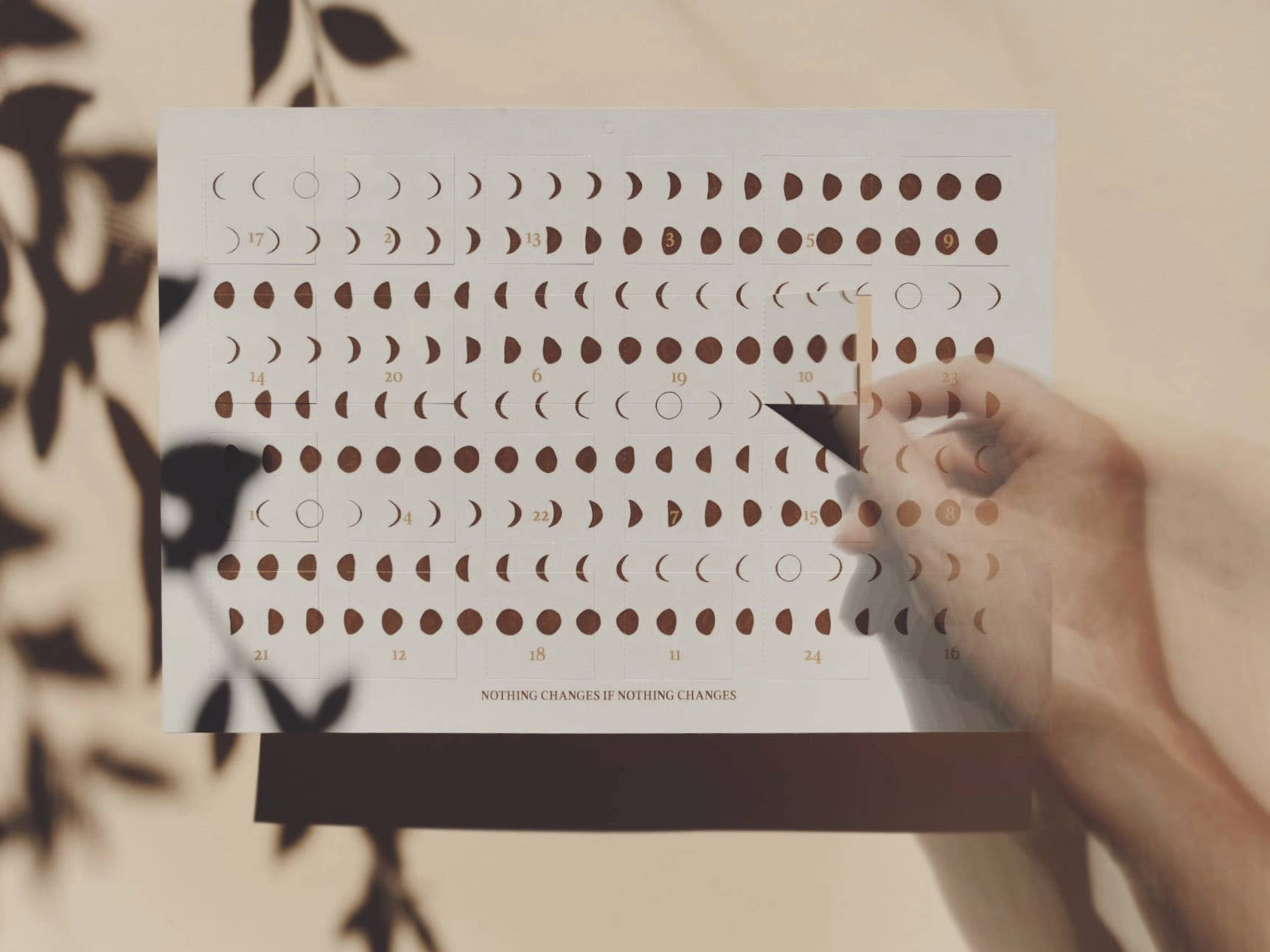 Affirmatiekalender met 24 affirmaties