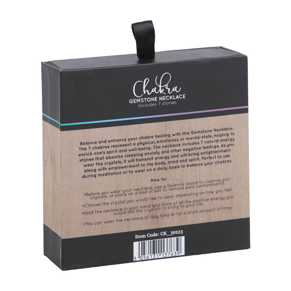 Chakra edelsteen kristal genezende ketting set