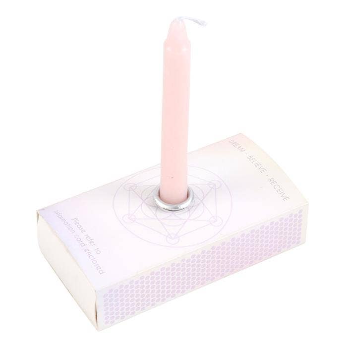 3 Manifestatie Spell-kaarsen in een doos