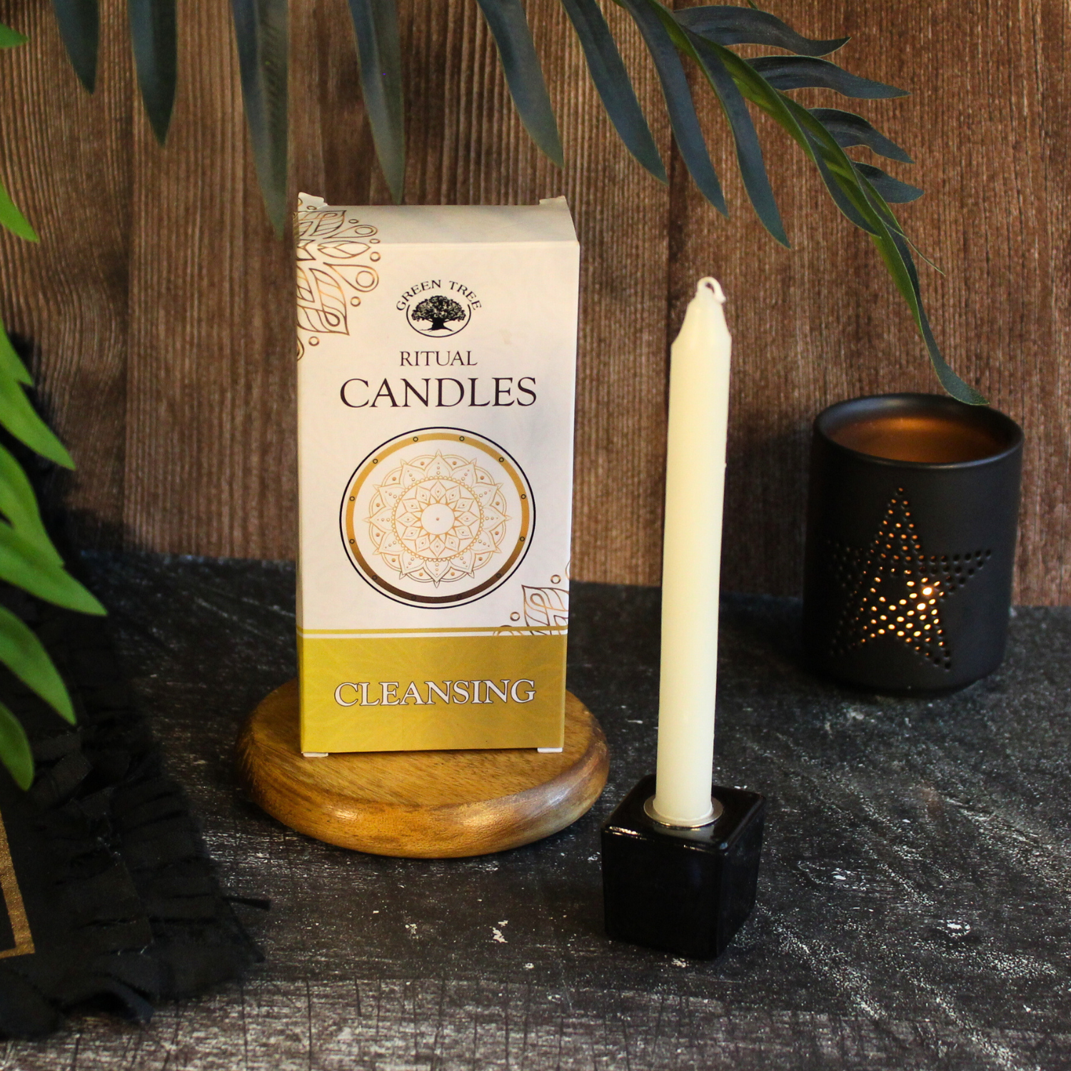 Green Tree Ritual kaarsen Cleansing 10 stuks