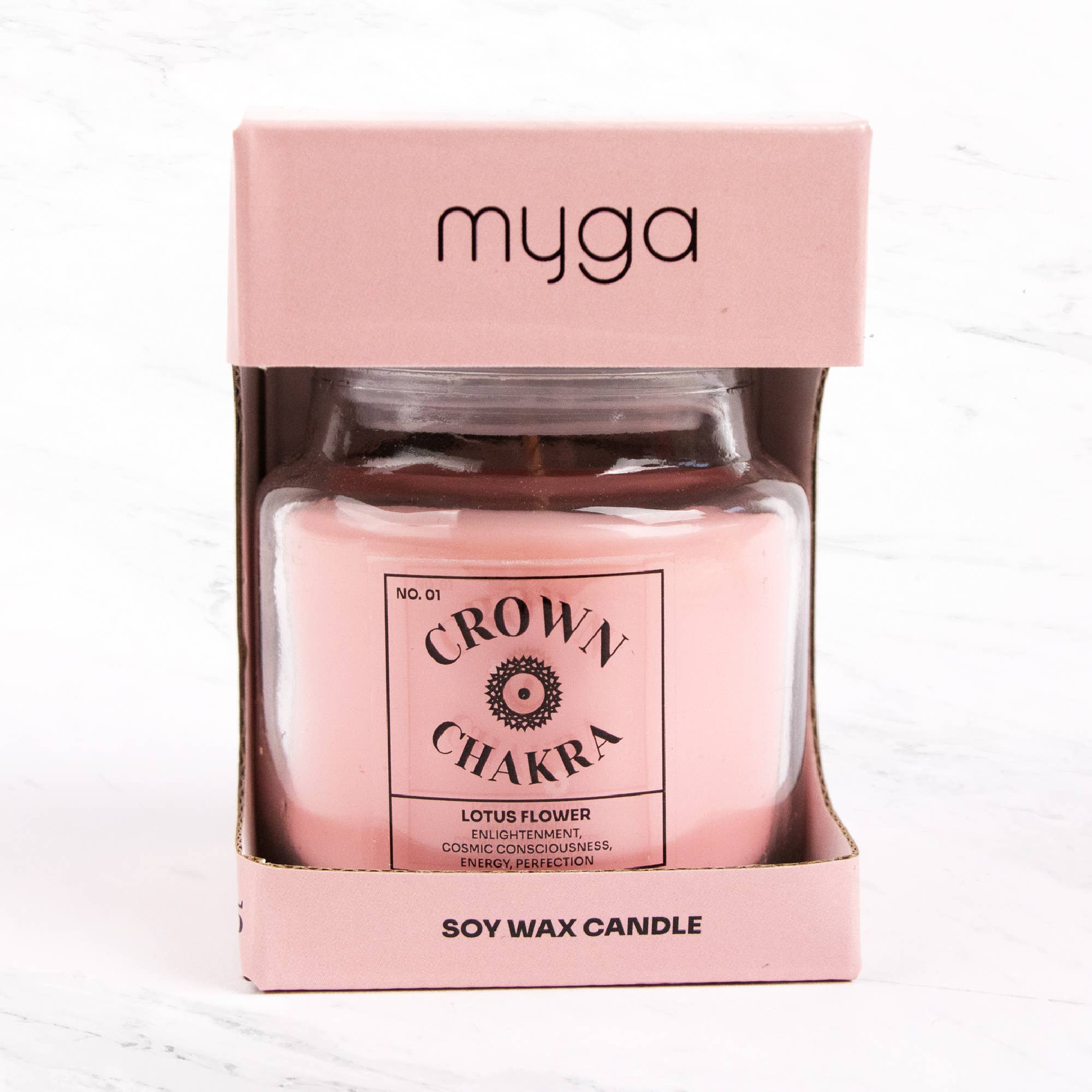 Zeven chakra kaarsen: Keel - Eucalyptus geur