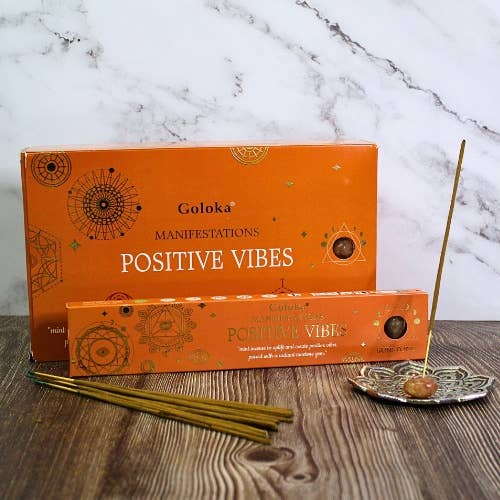 Goloka Manifestatie Positieve Vibes Edelsteen Wierook