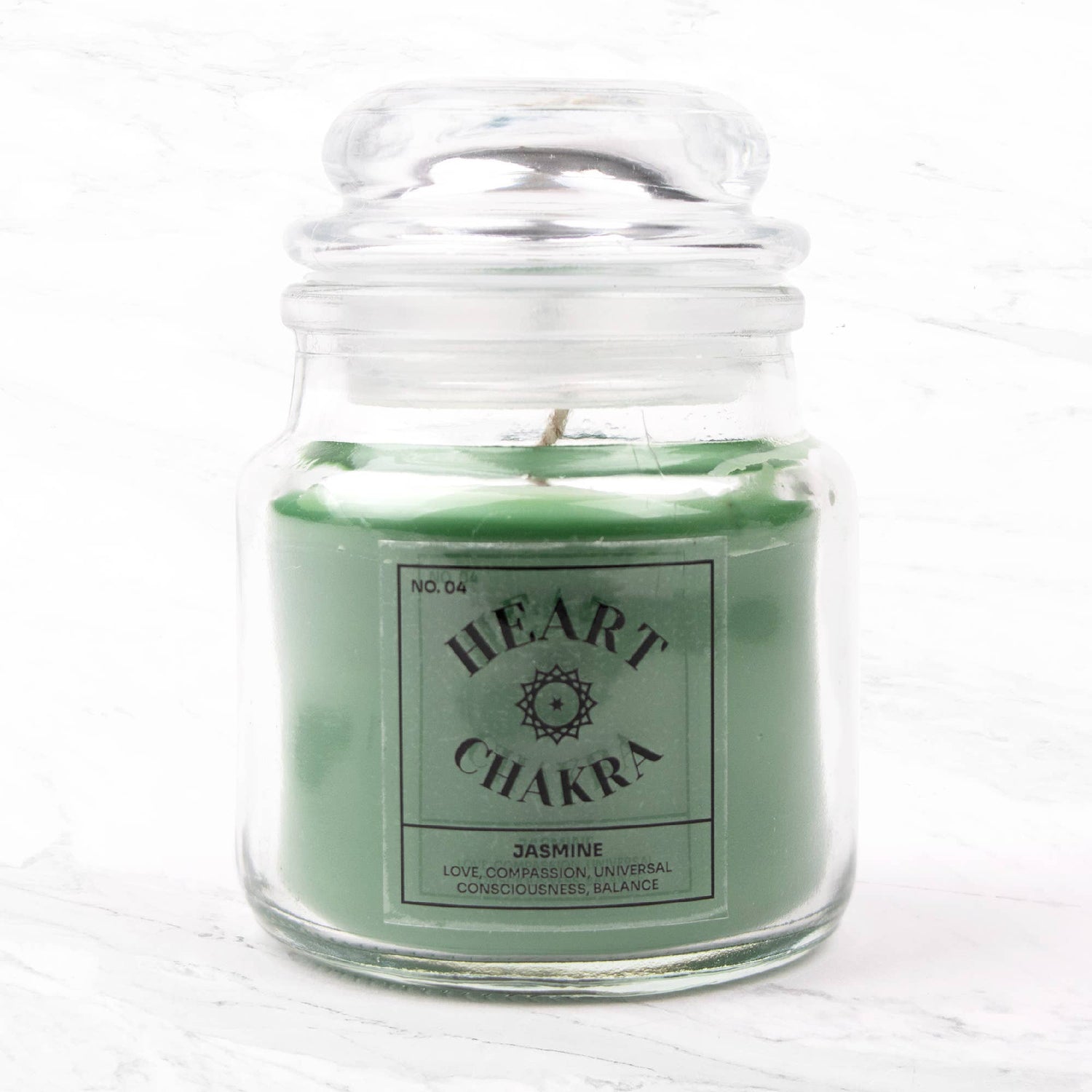 Zeven chakra kaarsen: Keel - Eucalyptus geur