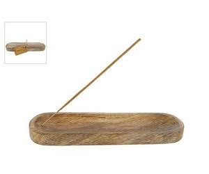 Houten plankje met wierook