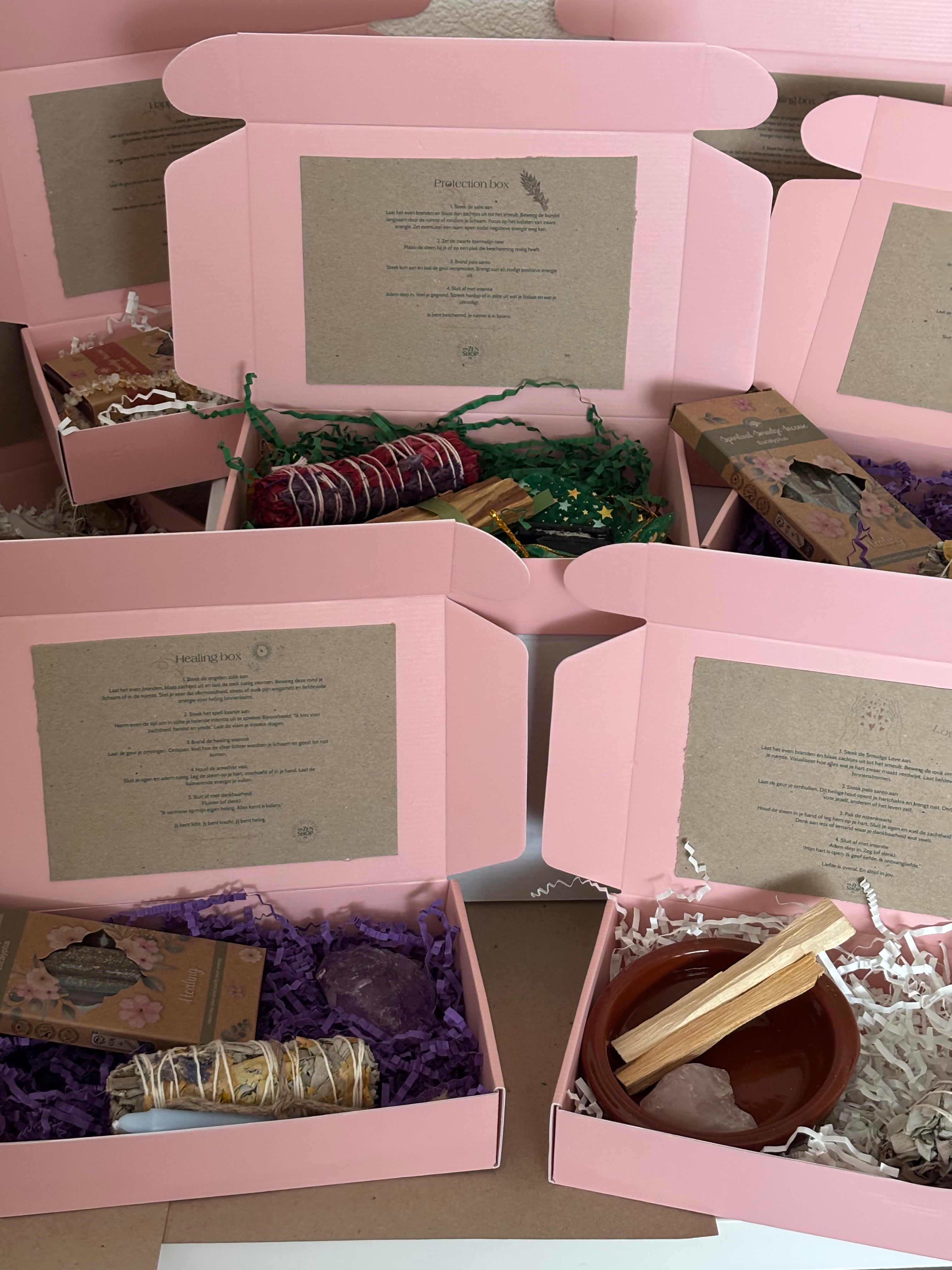 ritueel in een box