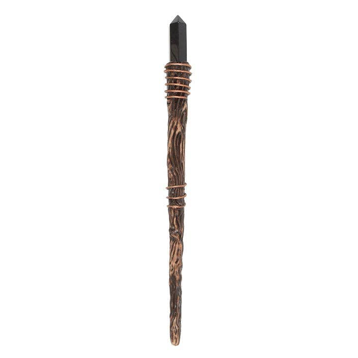 Zwarte obsidiaan toverstaf