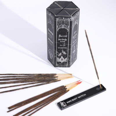 Oude Heksen Spreuken Wierook – Set van 5 Spreuken Wierook met Wierookhouder