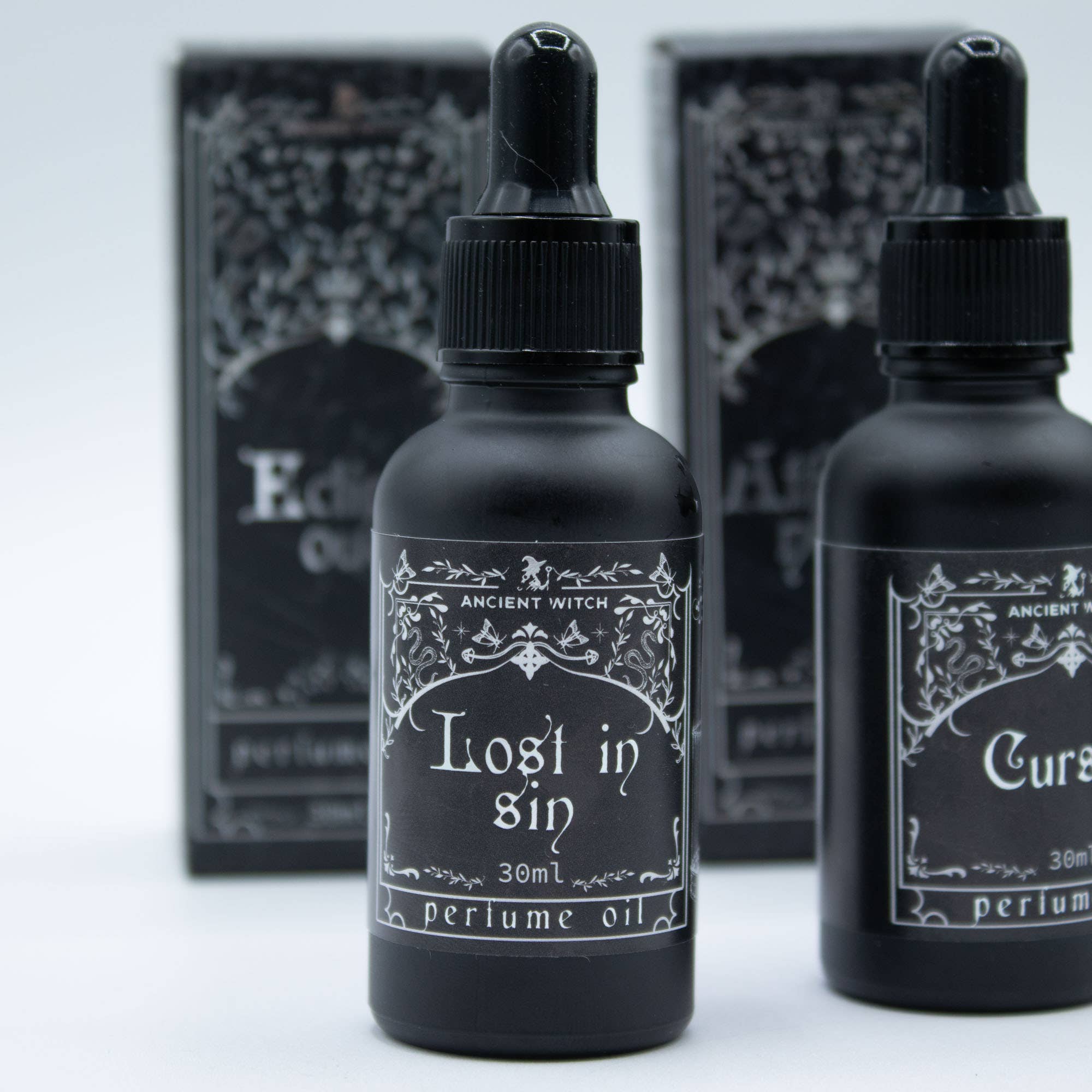 3x Geparfumeerde olie van Ancient Witch - Verloren in de zonde