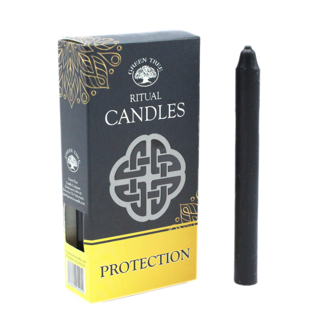 Green Tree Ritual kaarsen Protection 10 stuks