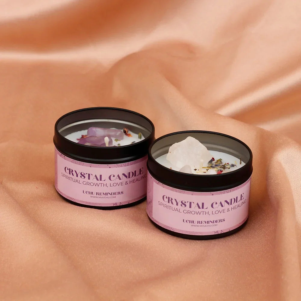 Edelsteen kaars citrien