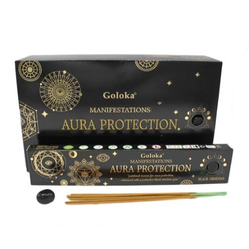 Goloka manifestaties aura bescherming edelsteen wierook