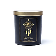 Manifestatiekaars Boho Dreams in glas met deksel