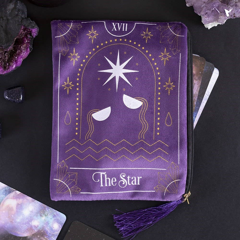 The Star Tarot Card tas met ritssluiting