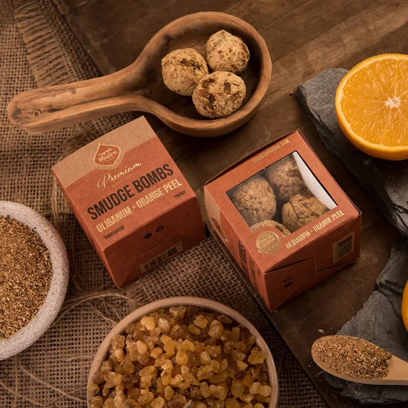 Sagrada Madre Premium Smudge Bombs Olibanum &amp; Sinasappel