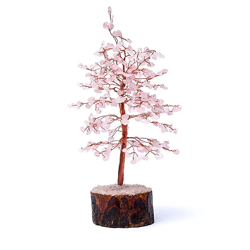 Edelsteenboom rozenkwarts