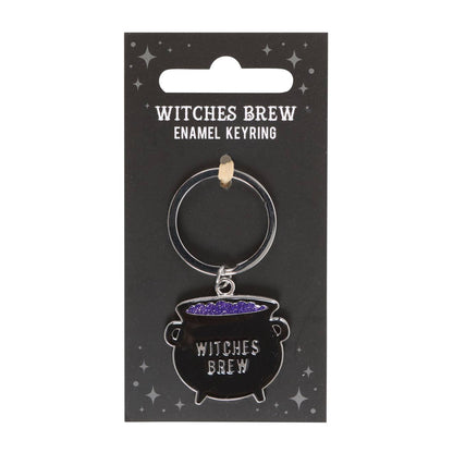 Gothic Witches Brew Cauldron sleutelhanger