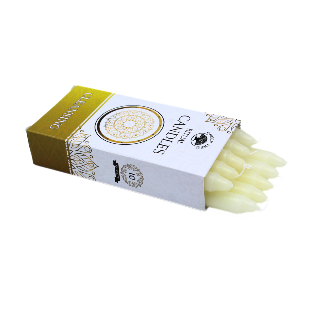 Green Tree Ritual kaarsen Cleansing 10 stuks