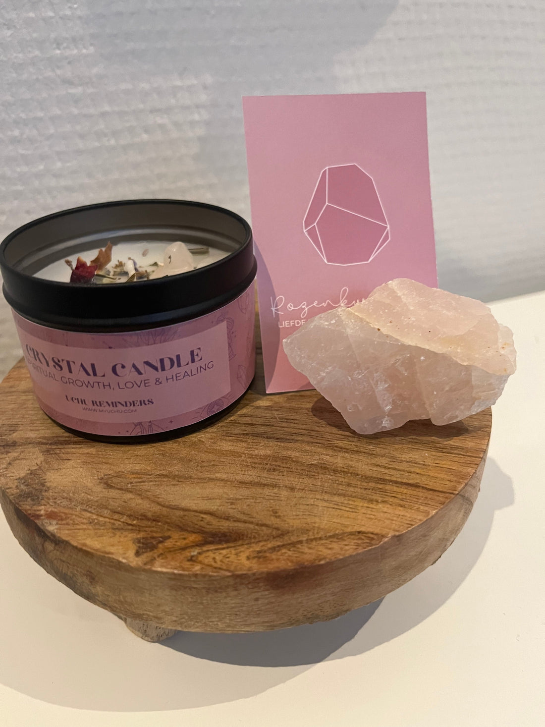 Edelsteen kaars citrien