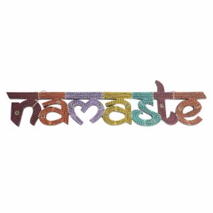 Houten Muurdecoratie – Namaste