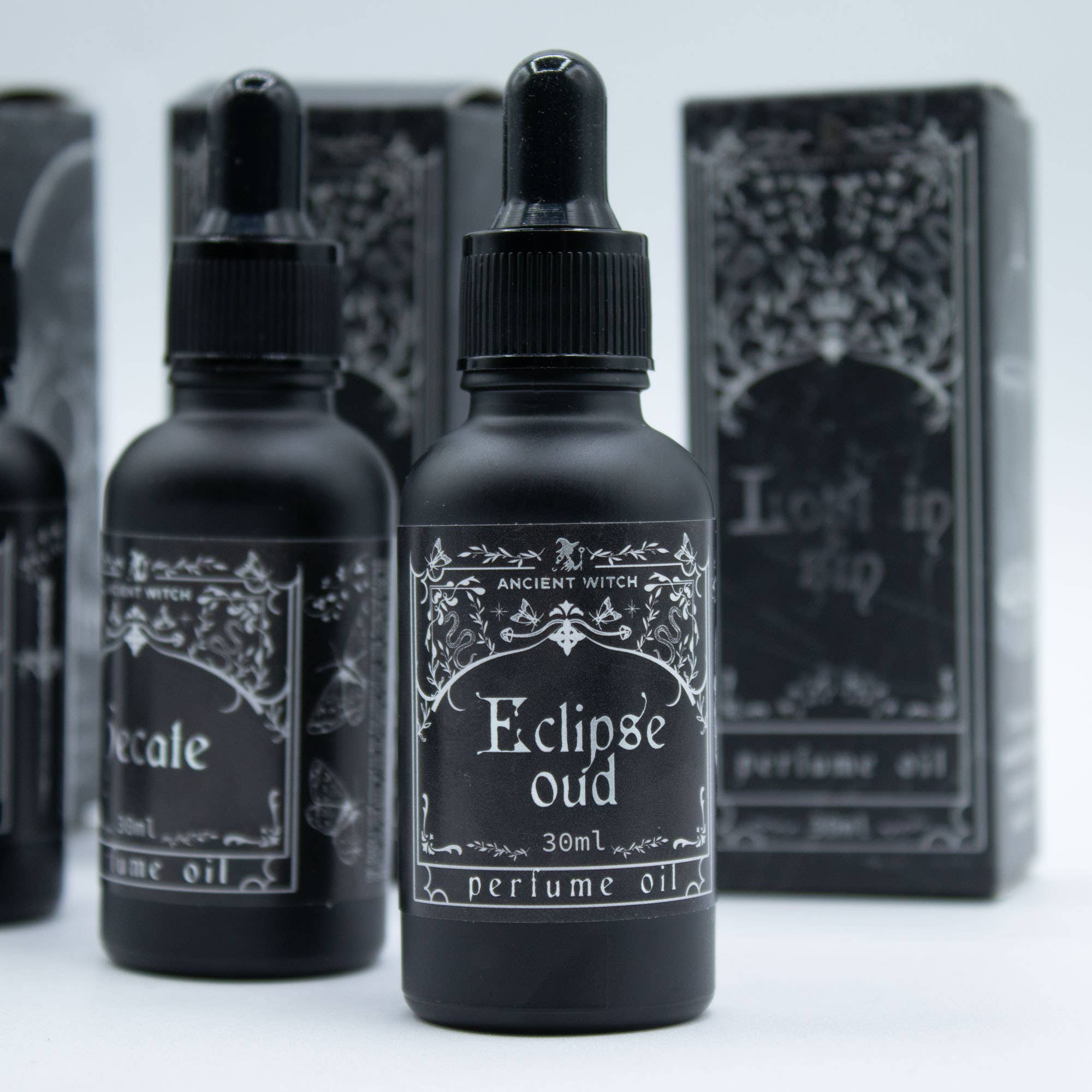 3x Geparfumeerde olie van Ancient Witch - Eclipse Oud