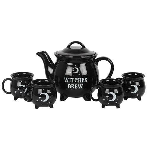 Witches Brew keramische ketel theeset