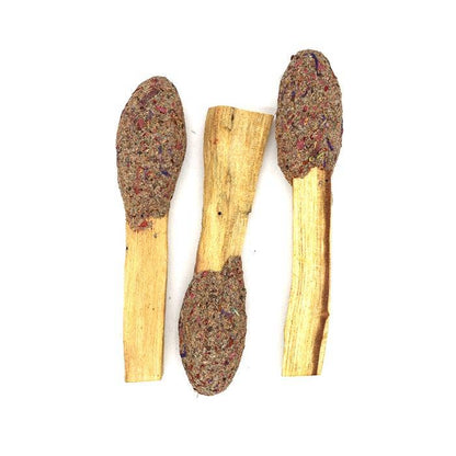Palo Santo Stick Pop van blauwe salie 12 cm